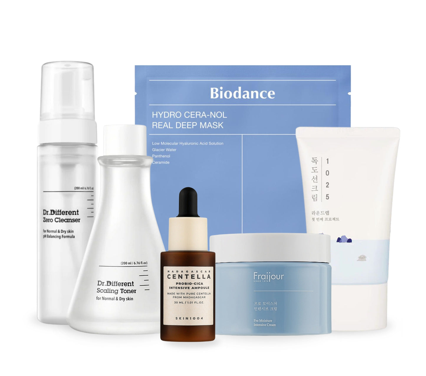 Complete Hydration Ritual — 6-Step Set for Dry Skin