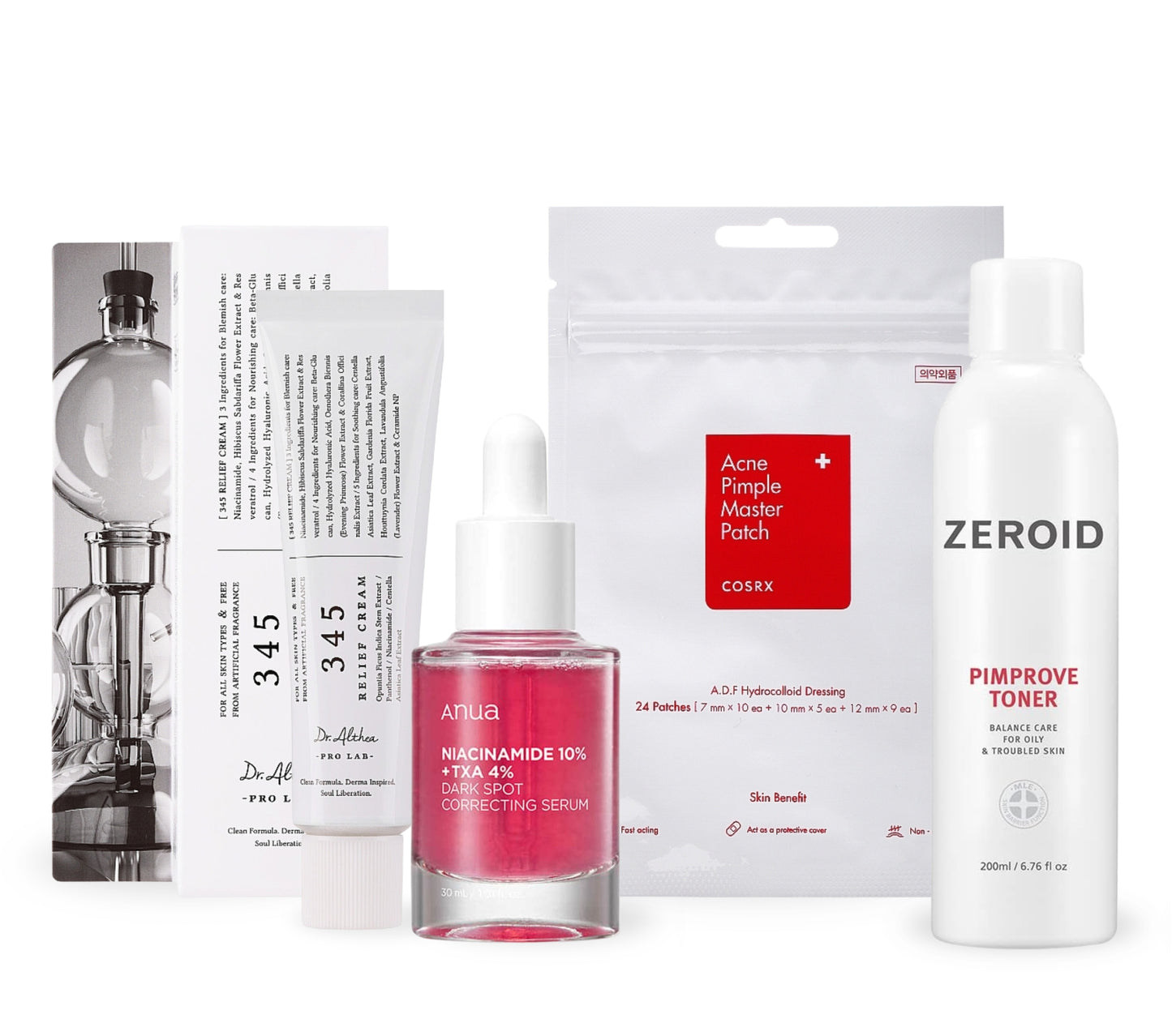 Trouble Care Set — 4-Step Soothing Routine for Problem Skin