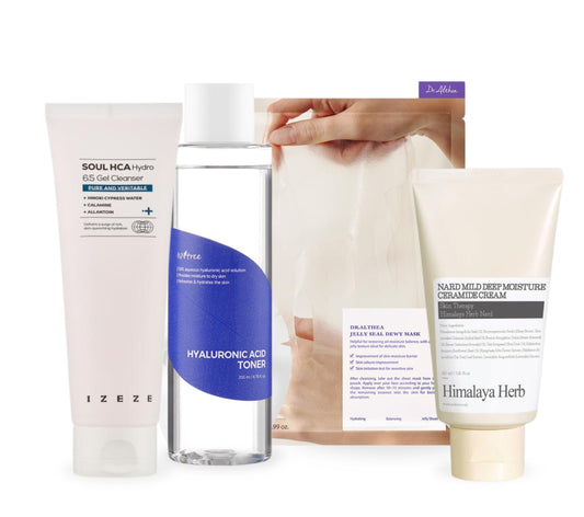 Hydration Essentials — 4-Step Set for Dry Skin