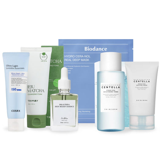 Balanced Glow Ritual — 6-Step Set for Normal & Combination Skin