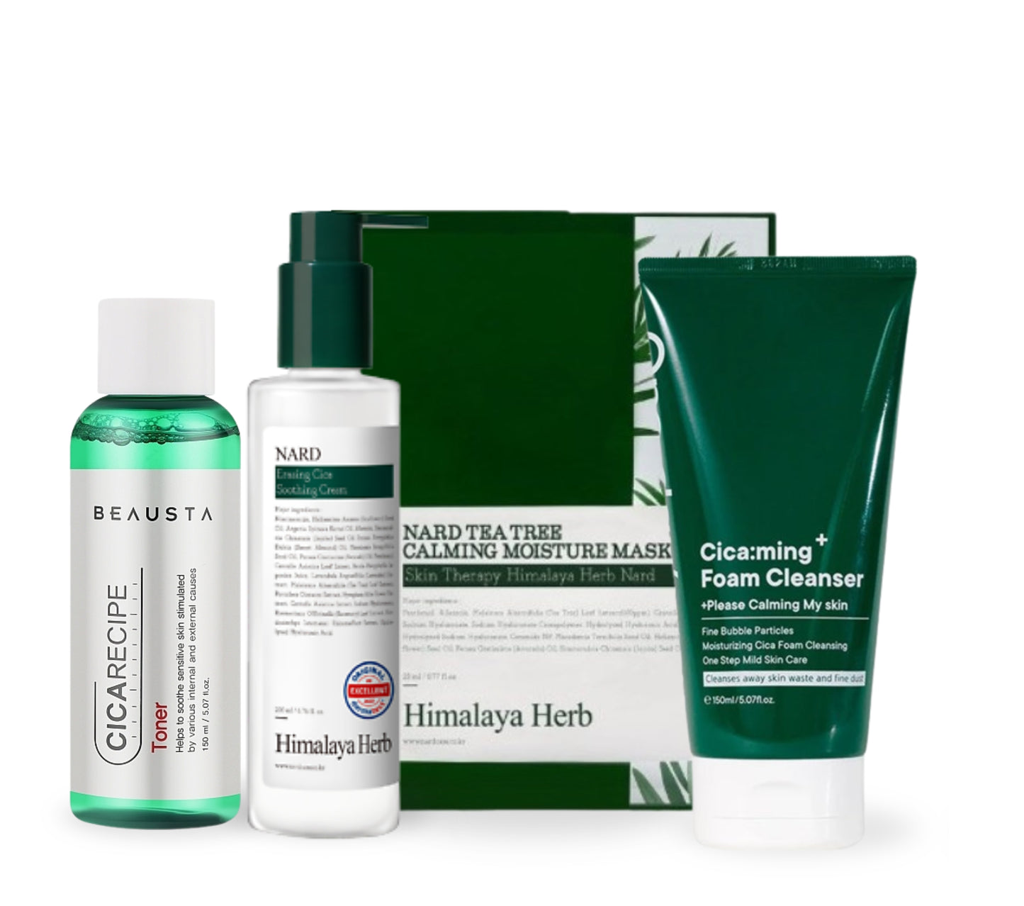 Oil Control Essentials — 4-Step Set for Oily Skin